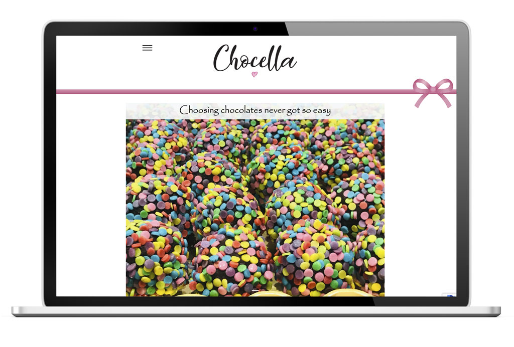 Website Design for Brixham based Chocella Website Design for Brixham based Chocella