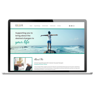 Hypnotherapist website design Hypnotherapist website design